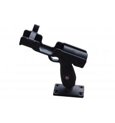 Schwenkbare Profi-Angelrutenhalterung mit rechteckiger Befestigung