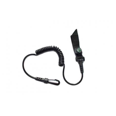 Sicherheitsleine für Kajak mit Kompass