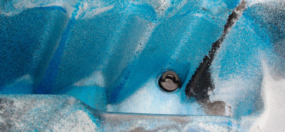 Galaxy Kayaks tapones vaciado